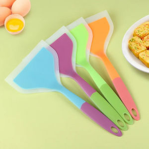 Spatula Masak Tamagoyaki Silicone / Sutil Masak Untuk Goreng Tumis Sayur Beef Steak Scraper Pancake Tahan Panas
