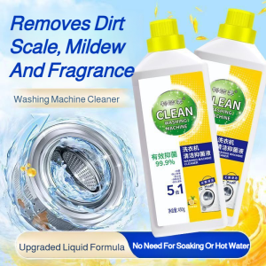 【Buy 3 Get 1 Free】Washing Machine Cleaning Agent Descaling and Sterilization Special Decontamination and Odor Removal Washing Machine Lemon Fragrance Sterilization Liquid抑菌去污洗衣机清洁液