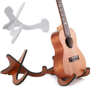 BENNETTGC Instrument Part Accessories Wooden 3 Styles Guitar Stand Rack Vertical Ukulele Display Musical Strings Foldable Holder