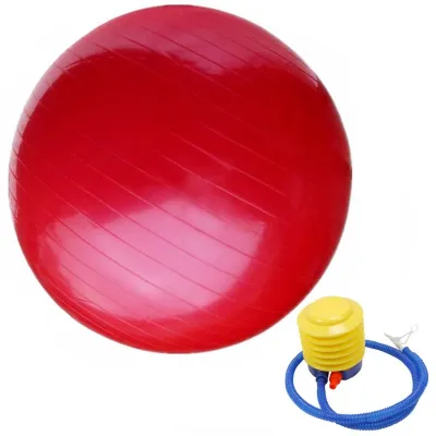 Bóng Yoga cao cấp+ Kèm bộ dụng cụ bơm hơi TPS Trơn 65CM (Nhiều màu)