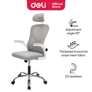 Deli Office Chair / Kursi Kantor / Kursi Kerja Jaring Dengan Bantalan Tangan E4930