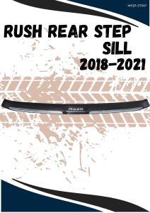 TOYOTA RUSH REAR STEP SILL 2018-2021