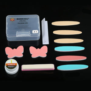 YIBER NEW Manicure Make Up Set Nail Care Buffering Cream Care Tool Polishing Supplies Women Gel Polish Nails Art Buffers Kit2026