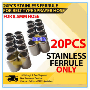 20pc 50pc 100Pcs Hose Crimping Ferrule Set For Pressure Washer / Power Sprayer / Air Compressor Hoses