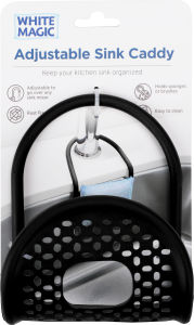 White Magic Adjustable Sink Caddy (Multiple Colours)