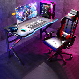 STON Gaming Table 160CM Computer Table Meja Belajar Carbon Fiber Game Esports Table Student Bedroom Murah Meja Study Desk Office Desk Komputer Meja 电竞桌
