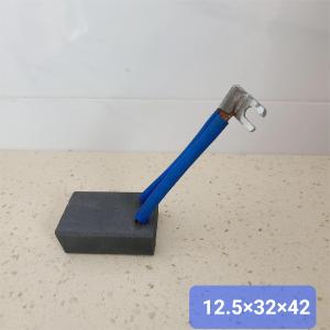 4Pcs Motor Graphite Carbon Brush Spring Brush 12.5*32*42 mm Forklift Golf Cart