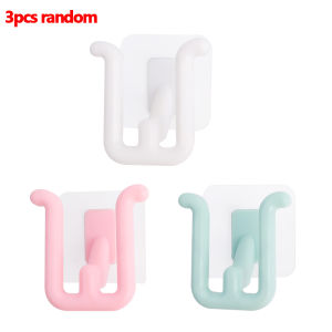 5Pcs Wall Mounted Slippers Holder Wall Storage Hanger Hooks Bathroom Shoes Shelf Organizer Toilet Slipper Drying Rack