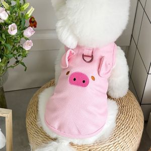 JUNOTERNEY Breathable Cat Vest Elastic Cotton Cat Suit 2024 Soft Dog Outfits Small Medium Dogs