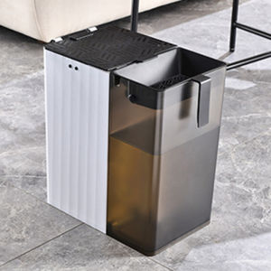 JustLiving Home Dry Wet Separation Filter Drainage Trash Can with Lids Large Capacity Tea Residue Barrel Tea Water Separation Tea Filter Bucket for Home Office Trash Cans Rubbish Bin Trash Bin Dustbin Tong