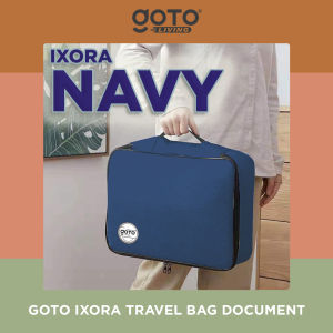 Goto Ixora Tas Penyimpanan Dokumen Berkas Travel Bag Multifungsi