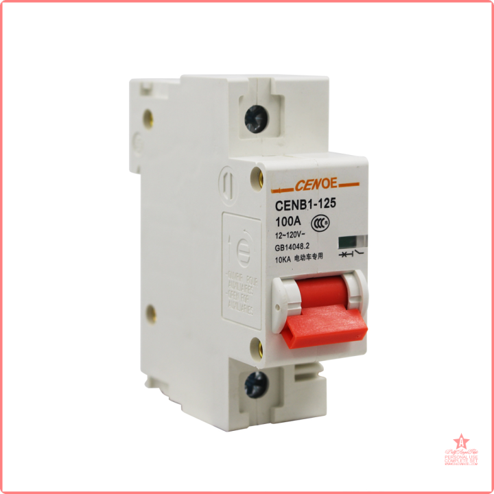 [zxcvb] 1P 125A 100A 80A 63A 120V breaker DC electric vehicle mini DC ...