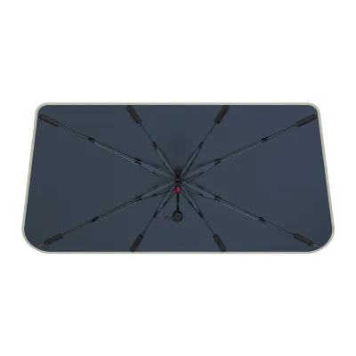 VYVYLABS Car Sunshade Umbrella Double-Layer black Glue Car Sunshade Umbrella Windshield Folding Front Parasol Umbrella Windshield Sunshade Cooling Curtain for Car Front Window Summer Sun Protection Accessories