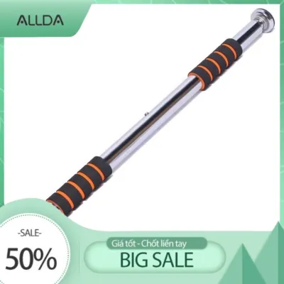 CÂY HÍT XÀ ĐƠN ĐEN ĐỎ CAO CẤPdài 60-100cm Thanh tập xà đơn treo tường gắn cửa tập - ALLDA