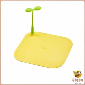 Digeo Thick Silicone Floor Drain Deodorant Cover Bathroom Deodorant Insect-Proof Bean Sprouts Shape