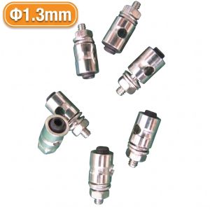 20pcs Pushrod Connectors Linkage Stoppers D1.3/1.8/2.1mm RC Model Plane Parts Replacement Remote Control Toysl