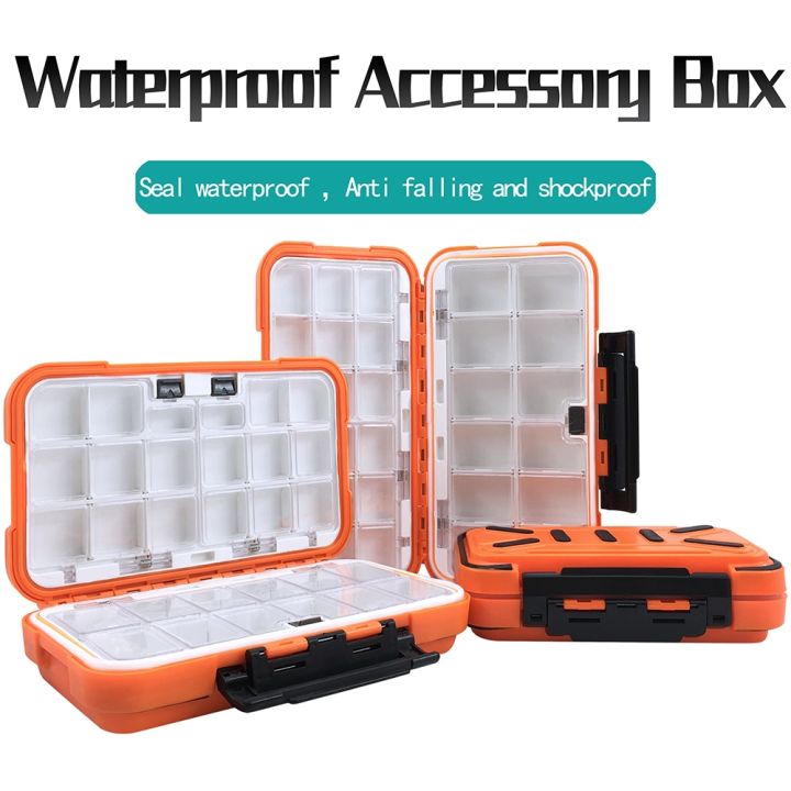 Fishing waterproof accessories box small road sub box fish hook storage