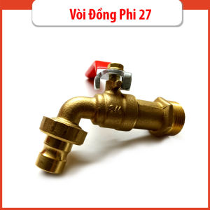 Van vòi nước vòi hồ tay gạt đồng cao cấp Vòi Ferroli 2127