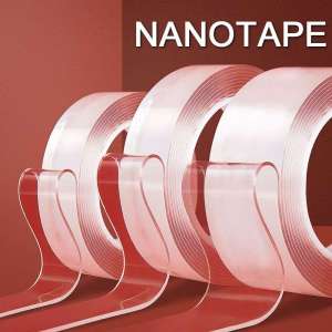Sinnsekai Transparent Nanotape Adhesive Strips for Various Uses
