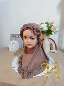 JILBAB ANAK / KERUDUNG ANAK / RAINA SIZE M : 3-7 TAHUN / JILBAB INSTAN / JILBAB TERLARIS