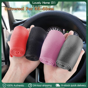 Universal For 33-40cm Anti-Slip Silicone Auto Car Steering Wheel Cover Styling Protector