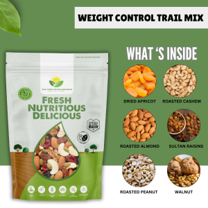 Weight Control Trail Mix 500g (Mixture of Dried Fruits and Nuts)
