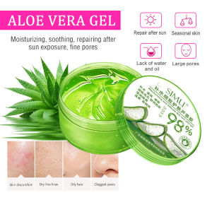 300ml Aloe Vera Gel 98% Natural Face Creams Moisturizer Acne Treatment Gel for Skin Repairing Natural Beauty Products 芦荟胶 面霜