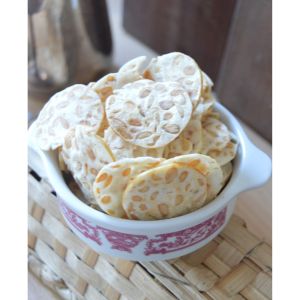Keripik Tempe Sagu Oven Original Kripik Tempe Sagu Snack Cemilan Makanan Ringan Terlaris