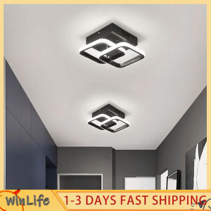 Ceiling Lights Modern Design Led Nordic Pendant Lights For Bedroom Living Room Kitchen Aisle Fixture Black White Ceiling Chandeliers