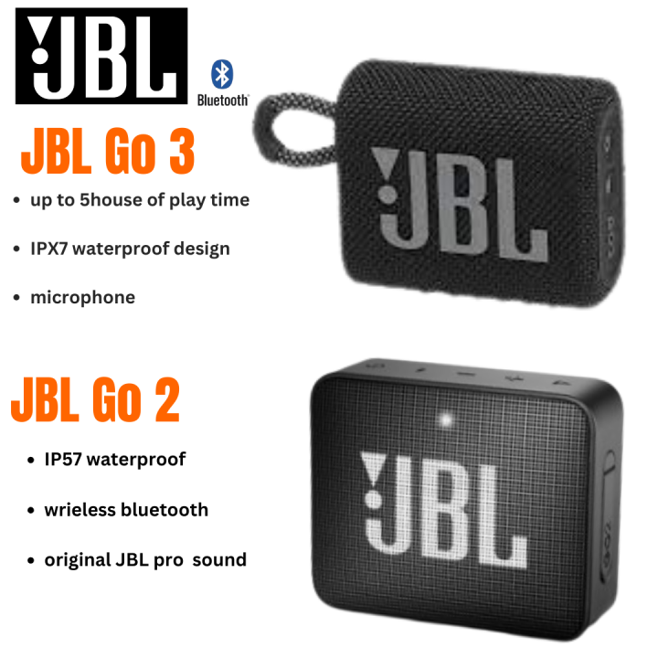 Original JBL GO 3/GO 2 Wireless Bluetooth Speaker bluetooth JBL speaker