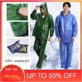 HIGH QUALITY RAINCOAT, KAPOTE TERNO JACKET AND PANTS, WITH BAG (MAKAPAL PVC MADE) 100% WATER PROOF, RAINY SEASON, BEST FOR MOTORCYCLE RIDER (TERNO) - lucky 2. 
