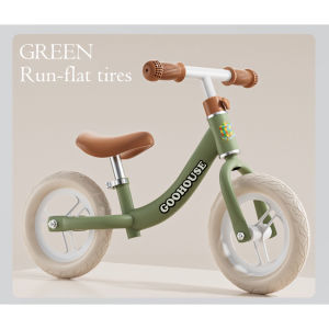 Sepeda Anak berisi keranjang Sepeda Anak Roda 2 Sepeda Keseimbangan Anak Tanpa Pedal Sepeda Baby Bike Baby Balance Bike Mainan Anak