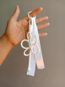 Ersisya Collection Gantungan Kunci Gantungan Tas Bunga Anggrek