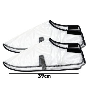 2 cái Dụng cụ salon làm tóc chống tóc gãy tạo tác bọc giày tạo tác cắt tóc chống bảo vệ chân tóc bọc giày