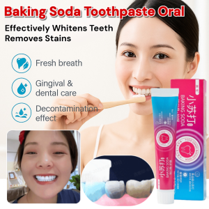 Baking Soda Toothpaste Oral Care Effectively Whitens Teeth Removes Stains Fresh Breath 小苏打牙膏美白去黄去口臭