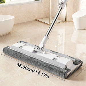 360°Rotate Flat cloth mop Microfiber Mop for Hardwood Tile Floor Cleaning Stainless Steel Telescopic Handle
