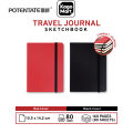 Potentate Sketchbook Travel Journal A6 Soft Cover Buku Sketsa. 