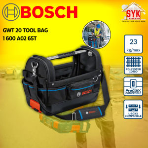 SYK Bosch GWT 20 Tool Bag Storage Bag Power Tools Kit Machine Grinder Beg Simpan Mesin 1 600 A02 65T