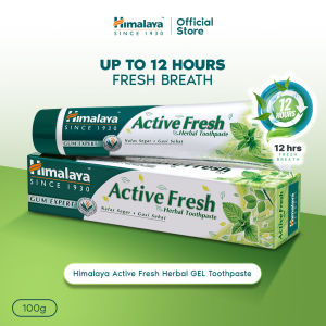 Himalaya Active Fresh Herbal Toothpaste 100g | Oral Care for Fresh & Clean Mouth Feel