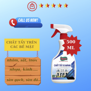 Chất Tẩy Xi Măng Zippro 500ml - Zippro Siêu Tẩy Xi Măng Với Công Thức Đậm Đặc Và Tiên Tiến Giúp Loại Bỏ Mọi Vết Xi Măng