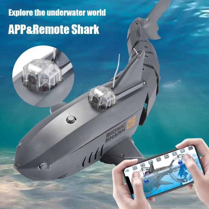 Shark Rc Toy RC Shark Boat Electric Toy Waterproof And Portable Rc