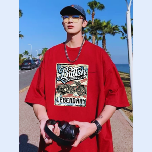 LC.TRADING เสื้อยืดเเฟชั่นใหม่ ผ้านิ่มใส่สบาย แบรนด์อินเทรนด์ เนื้อผ้า ระบายอากาศได้ดี ทันสมัย ส่งด่วน ส่งไว B0028