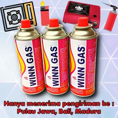 Gas Kaleng Portabel / gas portabel refill / kaleng gas Untuk Kompor Portable MULUS BISA dijual lg