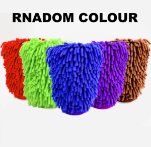PROSTORE Car Vehicle Microfiber Soft Hand Towel Coral Chenille Washing Cleaning Glove Kain Cuci Kereta Sarung Tangan