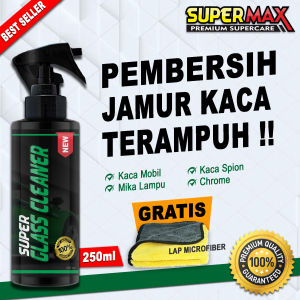 BELI 1 GRATIS MICROFIBER PREMIUM !! SUPER GLASS CLEANER / PEMBERSIH JAMUR KACA MOBIL / PEMBERSIH JAMUR LAMPU MOBIL / PEMBERSIH JAMUR BODY MOBIL / PENGHILANG JAMUR KACA / PENGHILANG JAMUR BODY MOTOR / WATERSPOT REMOVER / PENGHILANG JAMUR HELM