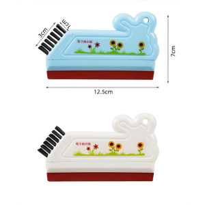 Scraper Stainless Steel Wiper Brush Humanized Abrasion Resistance Absorb Water Stains Decontamination