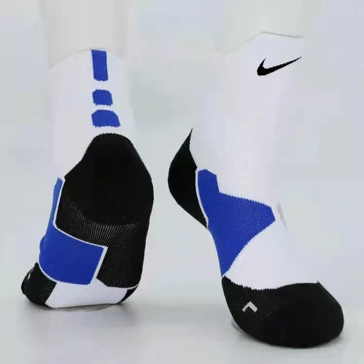 Professional Hyper Elite Socks Mid Cut Non-slip Sports Socks Towel Bottom  Basketball Socks