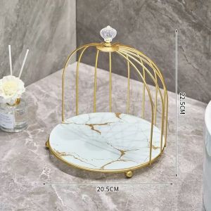 Ready Stock Iron Bird cage rack bird cage stand 2 tiers dessert stand Dulang Hantaran Cake stand dessert tray table display set Birthday Wedding dessert table