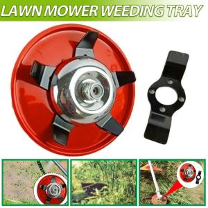Weeder Plate Blades Lawn Mower Grass Eater Trimmers Head Brush Cutter Tool Parts