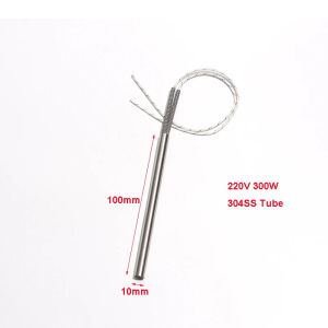 LUJINXUN Igniter Hot Rod 220V 300W 10x100-180mm Spark Plug Ignition Pellet Heating Element Wood Pellet Stove Parts